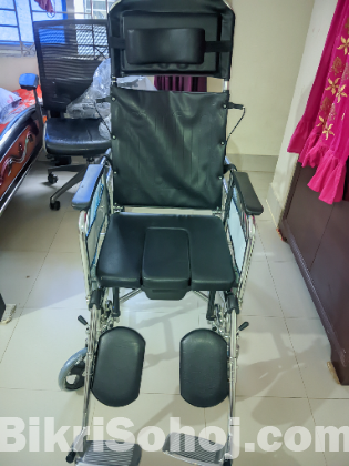 Phoenix Sleeping Wheelchair with Commode